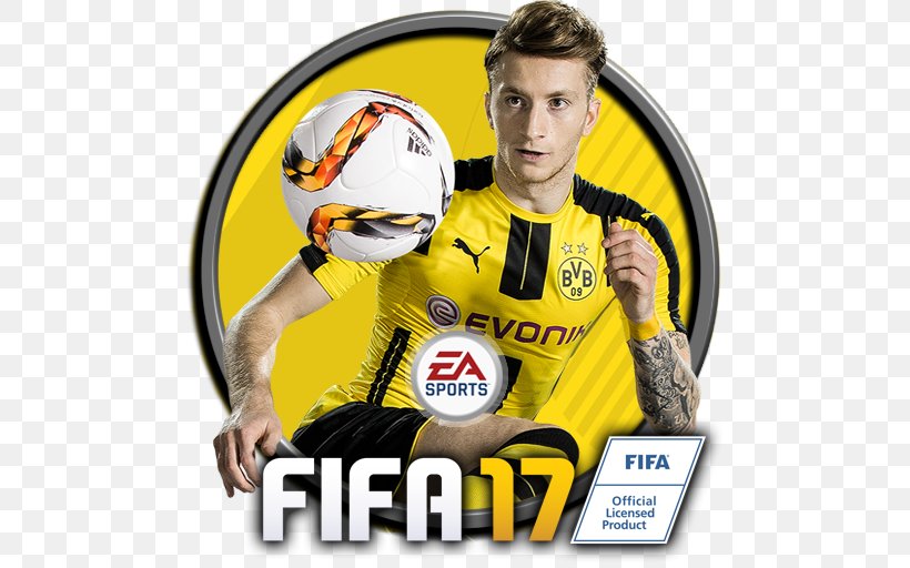 Marco Reus FIFA 17 FIFA 18 EA Sports Football Game HD, PNG, 512x512px, Marco Reus, Ball, Brand, Ea Sports, Electronic Arts Download Free