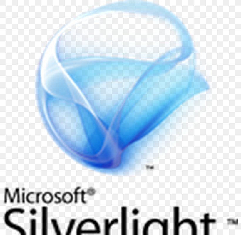 Microsoft Silverlight Web Browser Rich Internet Application Plug-in, PNG, 800x800px, Microsoft Silverlight, Adobe Flash, Adobe Flash Player, Application Framework, Blue Download Free