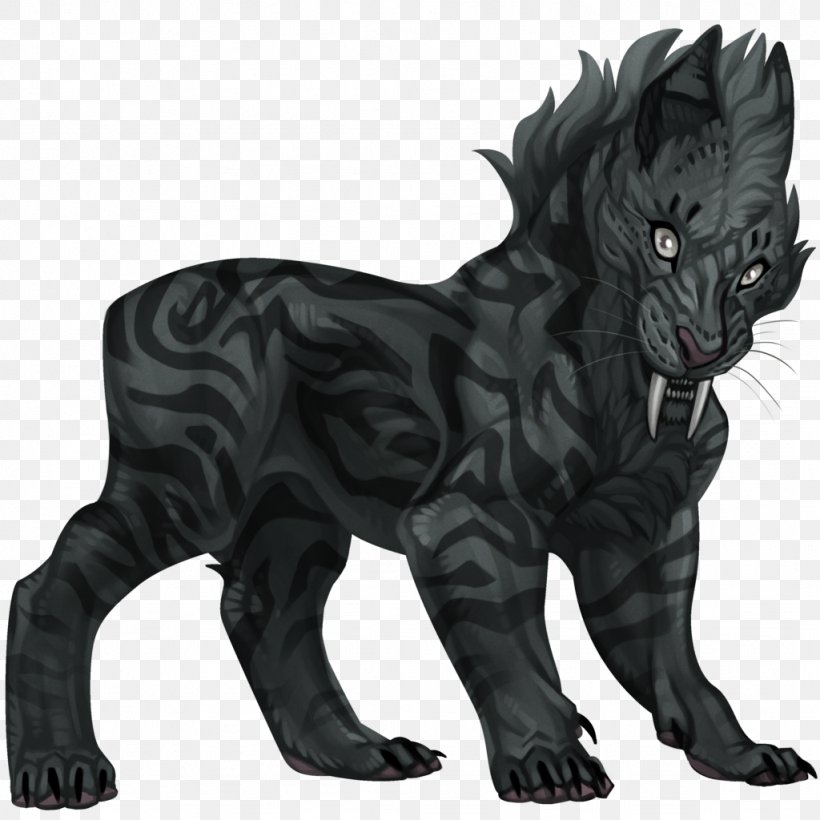 Panther Sabretooth Felidae Cat Tiger, PNG, 1024x1024px, Panther, Animal, Art, Big Cat, Big Cats Download Free
