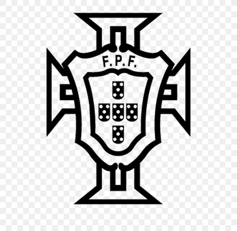 Portugal National Football Team UEFA Euro 2016 Final Portuguese Football Federation, PNG, 800x800px, Portugal National Football Team, Area, Black And White, Brand, Bumper Sticker Download Free