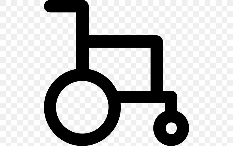 Wheelchair Disability Mobility Limitation, PNG, 512x512px, Wheelchair, Area, Black, Black And White, Chair Download Free