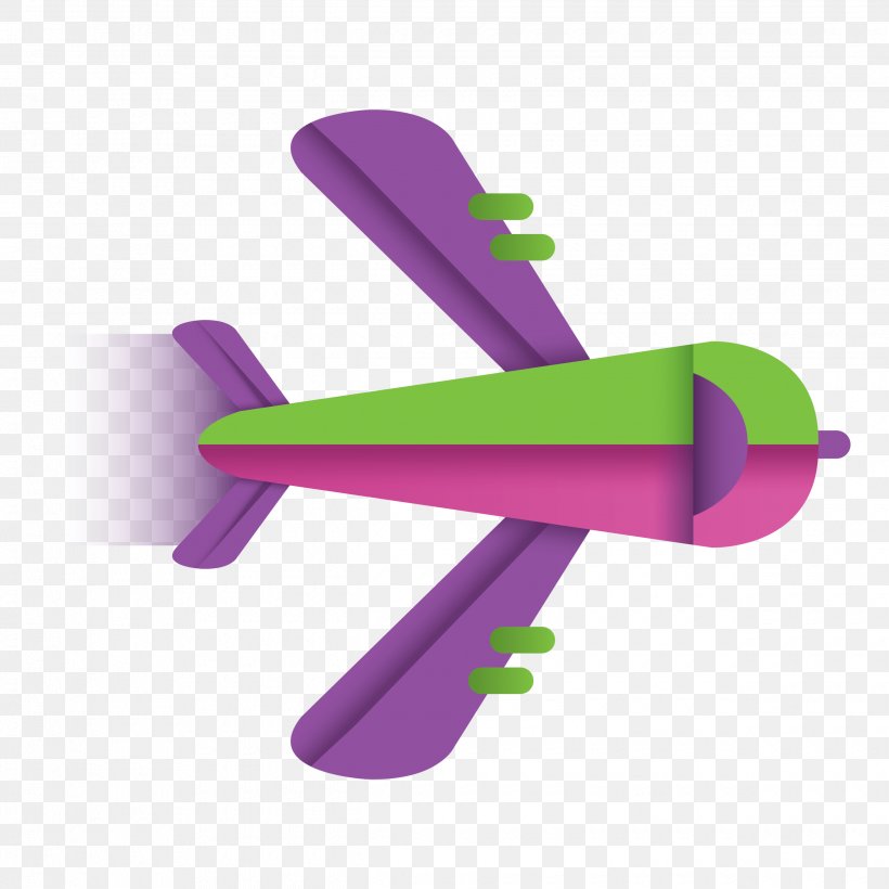 Airplane Wing, PNG, 2480x2480px, Airplane, Aircraft, Magenta, Propeller, Purple Download Free