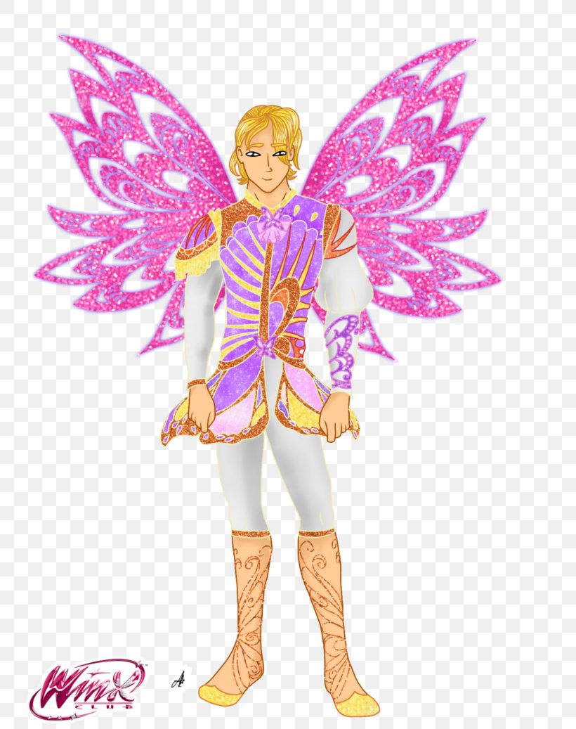 Fairy Stella Butterflix Bloom Roxy, PNG, 771x1037px, Fairy, Angel, Barbie, Bloom, Butterflix Download Free