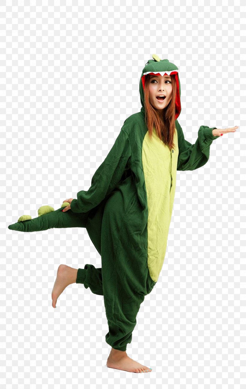 Onesie Dinosaur Pajamas Tyrannosaurus Kigurumi, PNG, 980x1549px, Onesie, Animal, Boilersuit, Clothing, Clothing Accessories Download Free