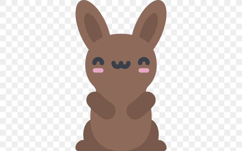 Rabbit, PNG, 512x512px, Rabbit, Carnivoran, Cartoon, Chocolate, Chocolate Bunny Download Free