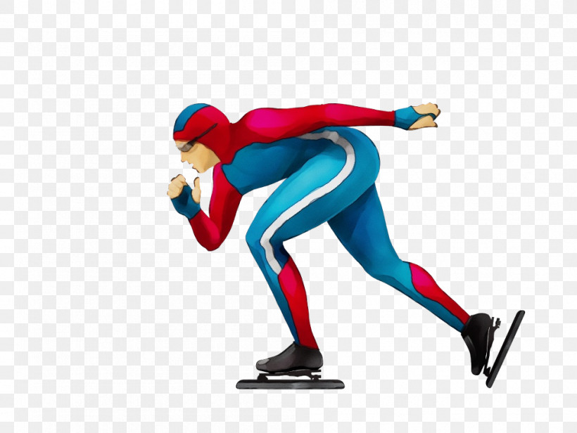 Speed Skating Ice Skating Joint Recreation Character, PNG, 998x750px, Watercolor, Biology, Character, Figurine, Human Biology Download Free