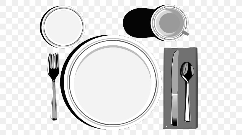 Table Setting Knife Clip Art, PNG, 600x458px, Table, Black And White, Cutlery, Fork, Kitchen Knives Download Free