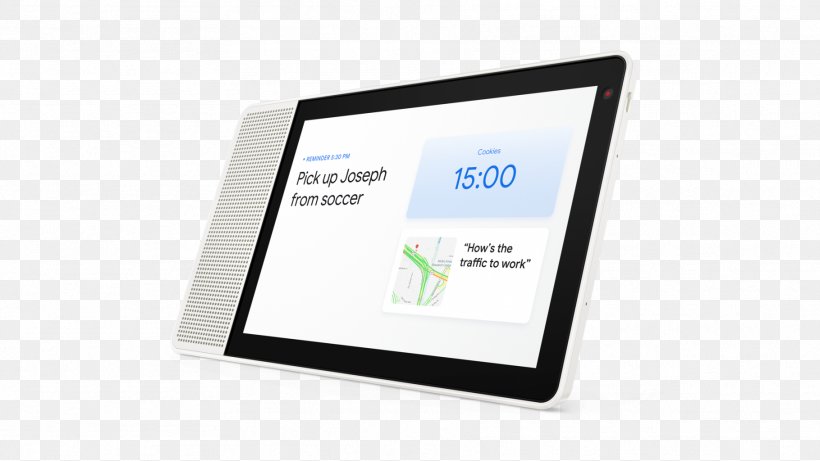 Amazon Echo Show Smart Display Lenovo Google Assistant, PNG, 1819x1024px, Amazon Echo Show, Amazon Echo, Android, Brand, Communication Download Free