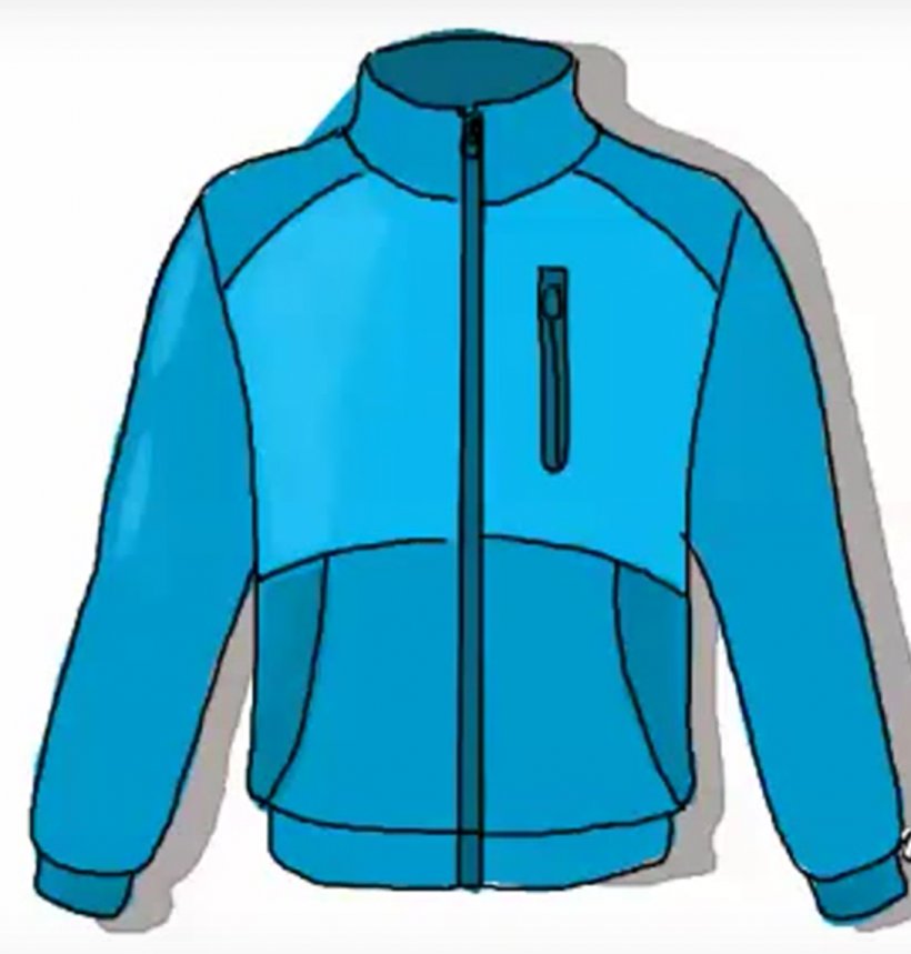 Hoodie Jacket Drawing Coat Sweater, PNG, 1090x1142px, Hoodie, Azure, Blazer, Blue, Cartoon Download Free