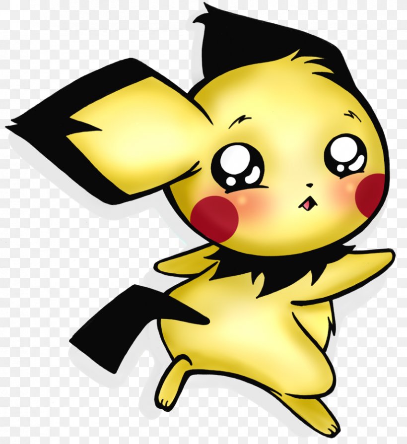 Pichu DeviantArt Fan Art Pokémon, PNG, 855x934px, Watercolor, Cartoon, Flower, Frame, Heart Download Free