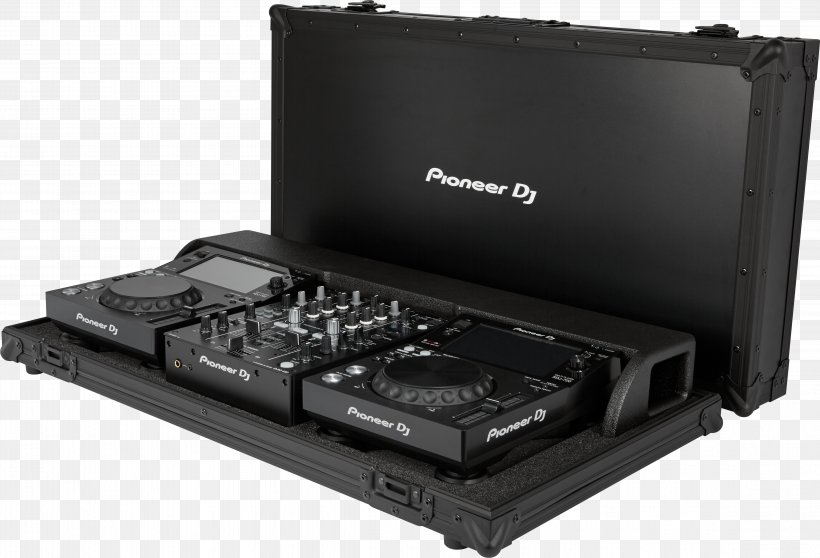 Disc Jockey Pioneer XDJ-700 Road Case DJM DJ Controller, PNG, 4549x3099px, Watercolor, Cartoon, Flower, Frame, Heart Download Free