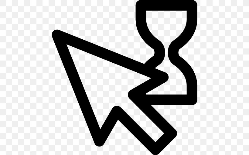 Computer Mouse Pointer Cursor, PNG, 512x512px, Computer Mouse, Area, Black, Black And White, Brand Download Free