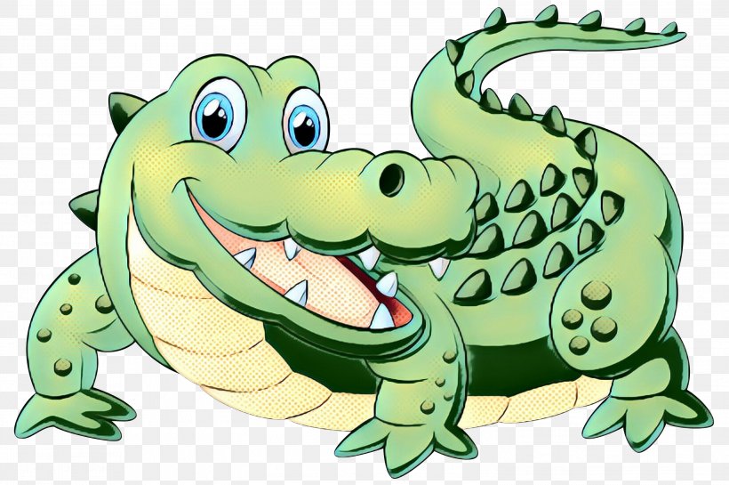 Frog Clip Art Illustration Terrestrial Animal Crocodiles, PNG, 2999x1996px, Frog, Alligator, Animal, Animal Figure, Cartoon Download Free