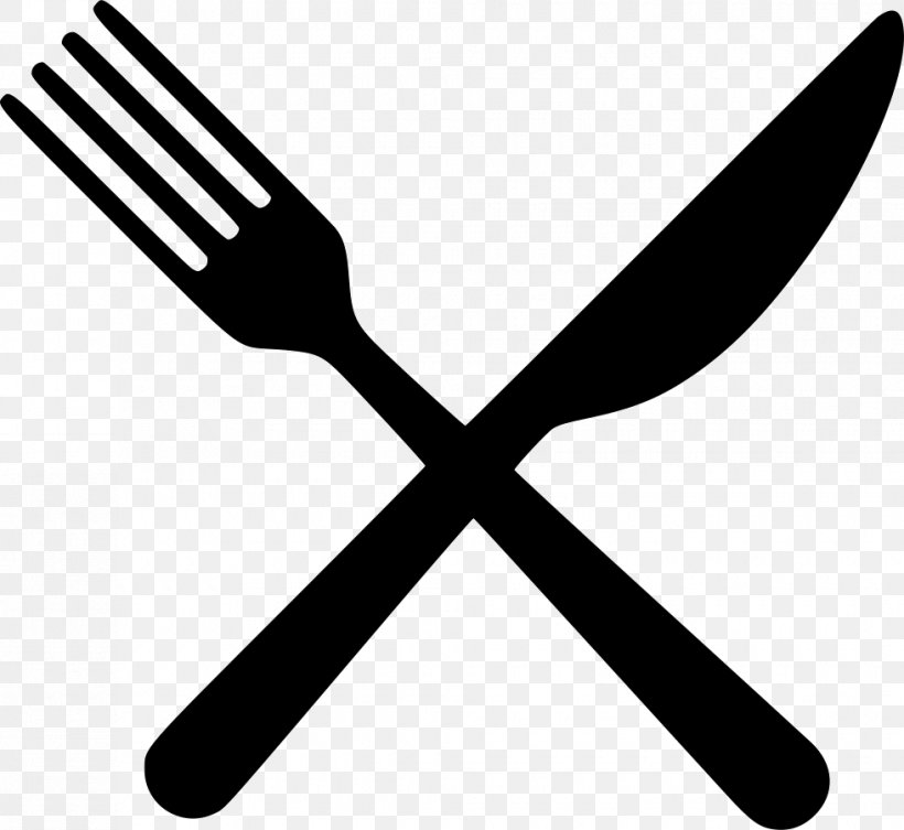 Knife Fork Spoon Clip Art, PNG, 980x900px, Knife, Black And White, Cutlery, Dish, Drink Download Free