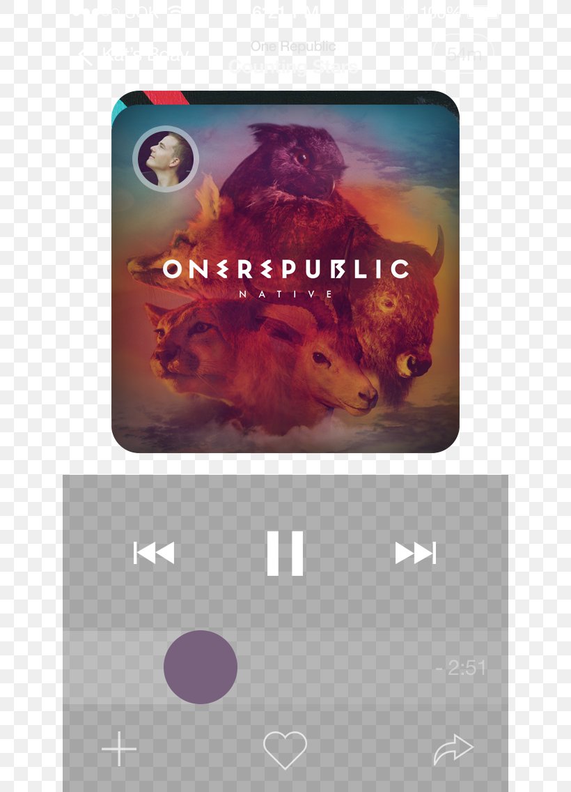 OneRepublic Native Counting Stars Album If I Lose Myself, PNG, 640x1136px, Watercolor, Cartoon, Flower, Frame, Heart Download Free