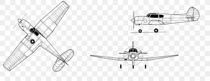 Airplane Propeller Product Design Technology Black, PNG, 980x381px, Airplane, Aircraft, Black, Black And White, Drawing Download Free