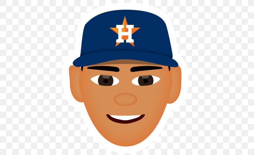 Houston Astros Minute Maid Park MLB Houston Texans Baseball, PNG, 500x500px, Houston Astros, Baseball, Carlos Correa, Cheek, Emoji Download Free