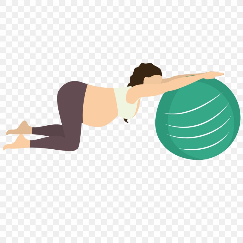 Physical Exercise Yoga Pregnancy Illustration, PNG, 1500x1500px, Physical Exercise, Arm, Ball, Bodybuilding, Cartoon Download Free