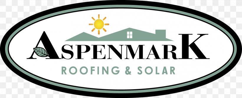 Aspenmark Roofing & Solar Logo Brand Organization Product, PNG, 1760x715px, Aspenmark Roofing Solar, Area, Brand, Green, Home Accessories Download Free