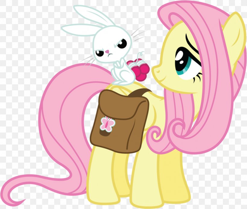 Fluttershy Pinkie Pie Angel Bunny Rainbow Dash Applejack, PNG, 963x816px, Watercolor, Cartoon, Flower, Frame, Heart Download Free