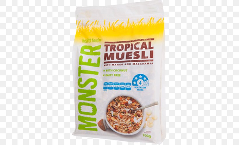 Muesli Breakfast Cereal Porridge Food, PNG, 500x500px, Muesli, Breakfast, Breakfast Cereal, Cereal, Commodity Download Free