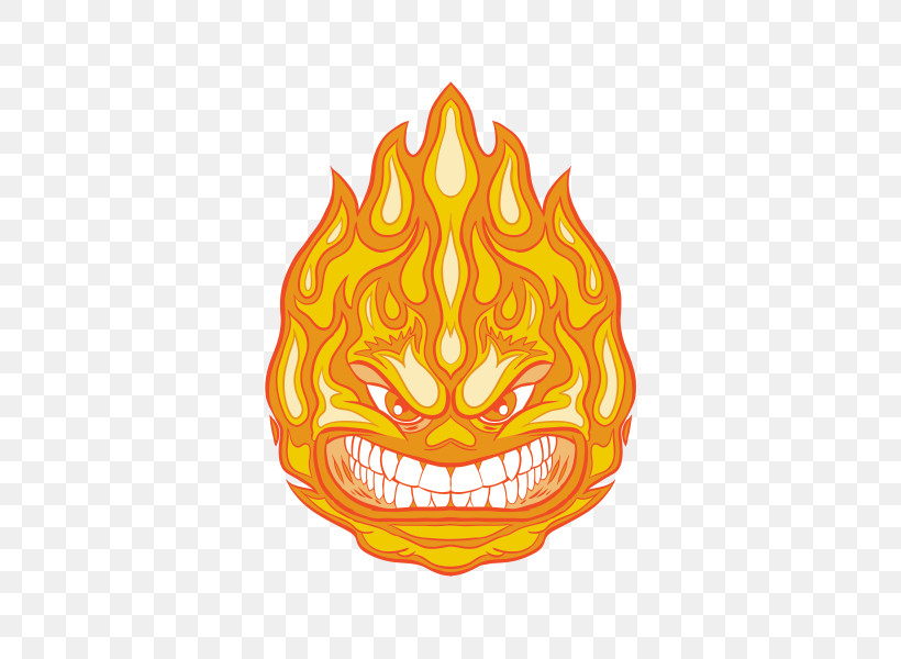 Orange, PNG, 600x600px, Orange, Demon, Fire, Flame, Mouth Download Free