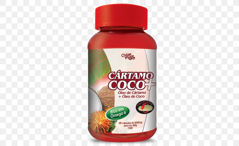 Coconut Oil Capsule Safflower Energy Drink, PNG, 500x500px, Oil, Asian Ginseng, Capsule, Coconut, Coconut Oil Download Free