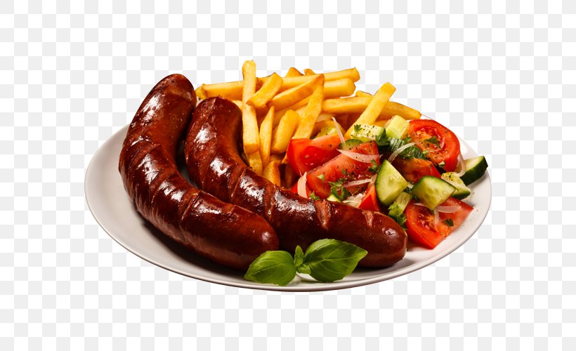 Barbecue Beefsteak Ribs Bratwurst French Fries, PNG, 700x500px, Barbecue, American Food, Animal Source Foods, Beefsteak, Bockwurst Download Free
