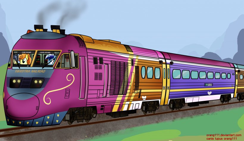 Express Train Rail Transport Locomotive Track, PNG, 4000x2317px, Train, Deviantart, Electric Locomotive, Express Train, Ghost Train Download Free