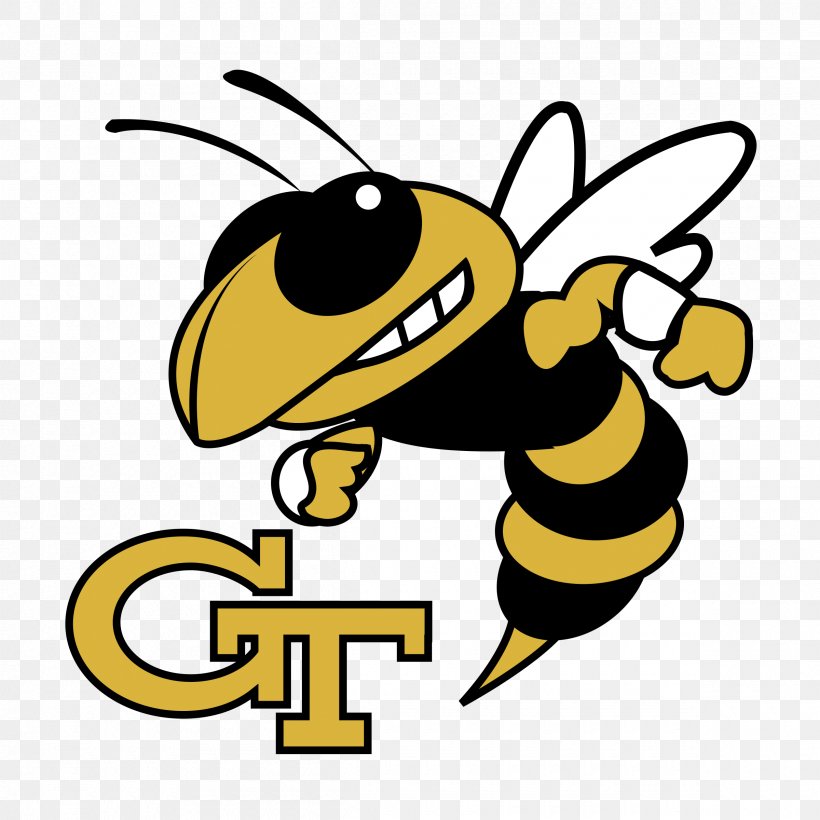 Georgia Institute Of Technology Georgia Tech Yellow Jackets Football Georgia Tech Yellow Jackets Baseball Georgia Bulldogs Football Georgia Tech Yellow Jackets Women's Basketball, PNG, 2400x2400px, Georgia Institute Of Technology, Artwork, Bee, Georgia, Georgia Bulldogs And Lady Bulldogs Download Free