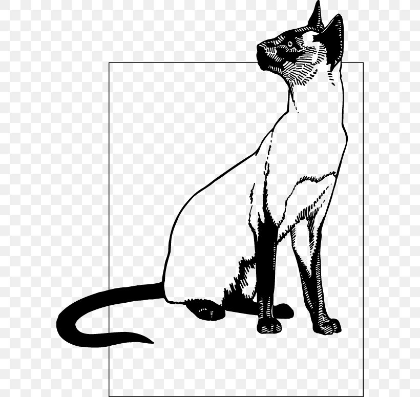 Kitten Whiskers Siamese Cat Dog Persian Cat, PNG, 600x775px, Kitten, Animal, Art, Black, Black And White Download Free