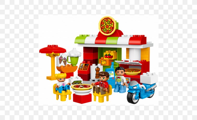 LEGO 10834 DUPLO Pizzeria Pizza Lego Duplo Toy, PNG, 500x500px, Lego 10834 Duplo Pizzeria, Child, Construction Set, Lego, Lego 10835 Duplo Family House Download Free