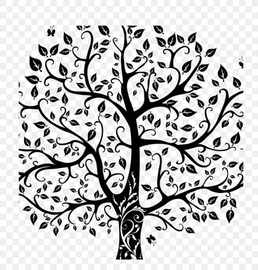 Tree Of Life Clip Art, PNG, 963x1011px, Tree Of Life, Art, Black, Black And White, Branch Download Free