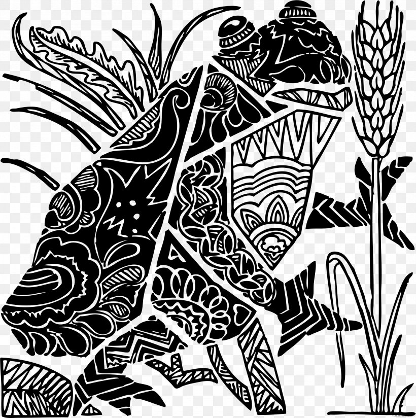 Frog Amphibian Clip Art, PNG, 2353x2365px, Frog, Amphibian, Art, Black, Black And White Download Free