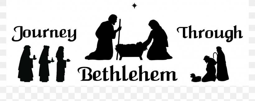 Bethlehem La Casa De Cristo Lutheran Church Nativity Of Jesus Christmas Logo, PNG, 1965x783px, Bethlehem, Black And White, Brand, Christmas, Document Download Free