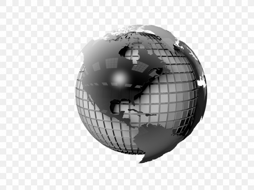 Globe Talent Sport Agencies Earth Sphere E-learning, PNG, 960x720px, Globe, Apprendimento Online, Aula Virtual, Black And White, Earth Download Free