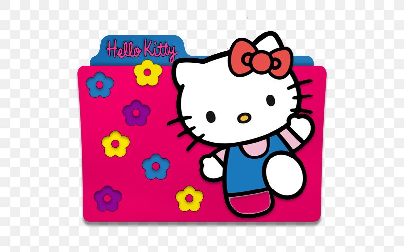 Hello Kitty Blu-ray Disc Eating DVD Film, PNG, 512x512px, Watercolor, Cartoon, Flower, Frame, Heart Download Free