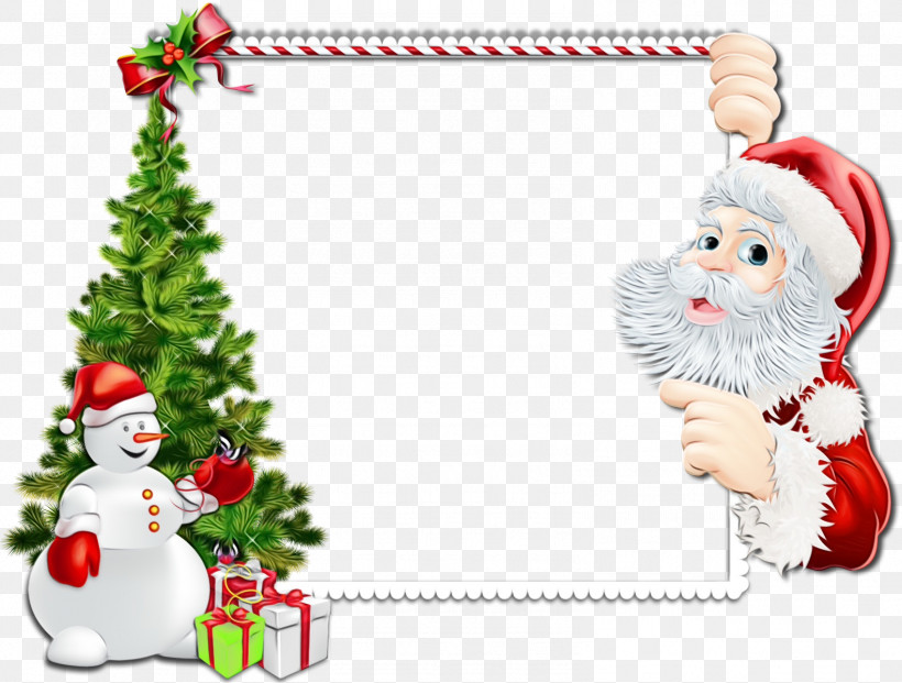 Santa Claus, PNG, 1582x1199px, Watercolor, Christmas, Christmas Decoration, Christmas Eve, Christmas Ornament Download Free