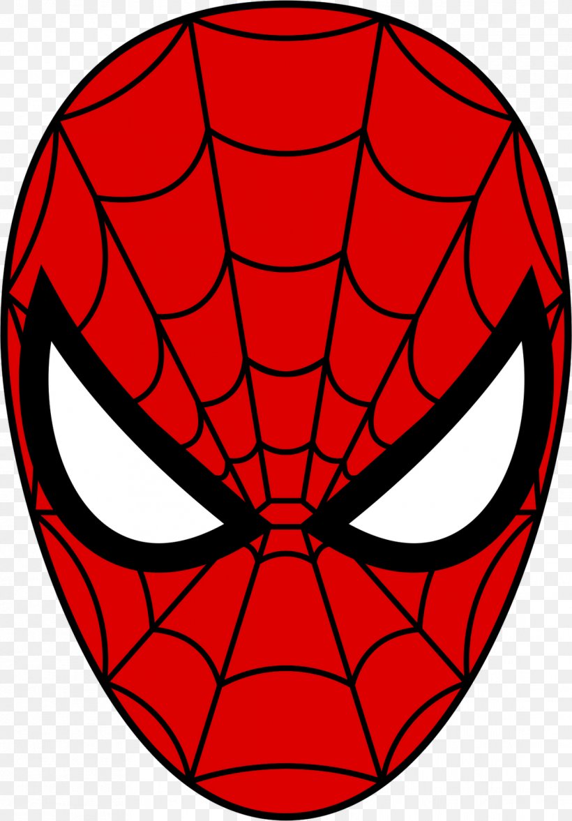 Spider-Man Face Mask Coloring Book Clip Art, PNG, 1114x1600px ...