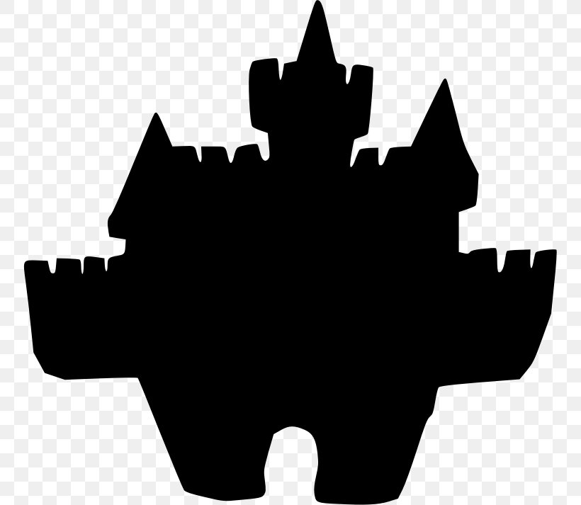 Castle Drawing Silhouette Clip Art, PNG, 753x713px, Castle, Black, Black And White, Cartoon, Drawing Download Free
