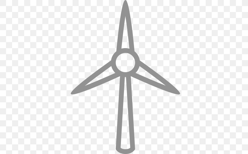 Energy Turbine Wind Power Electricity, PNG, 512x512px, Energy, Black And White, Consolidated Edison, Electricity, Eversource Energy Download Free