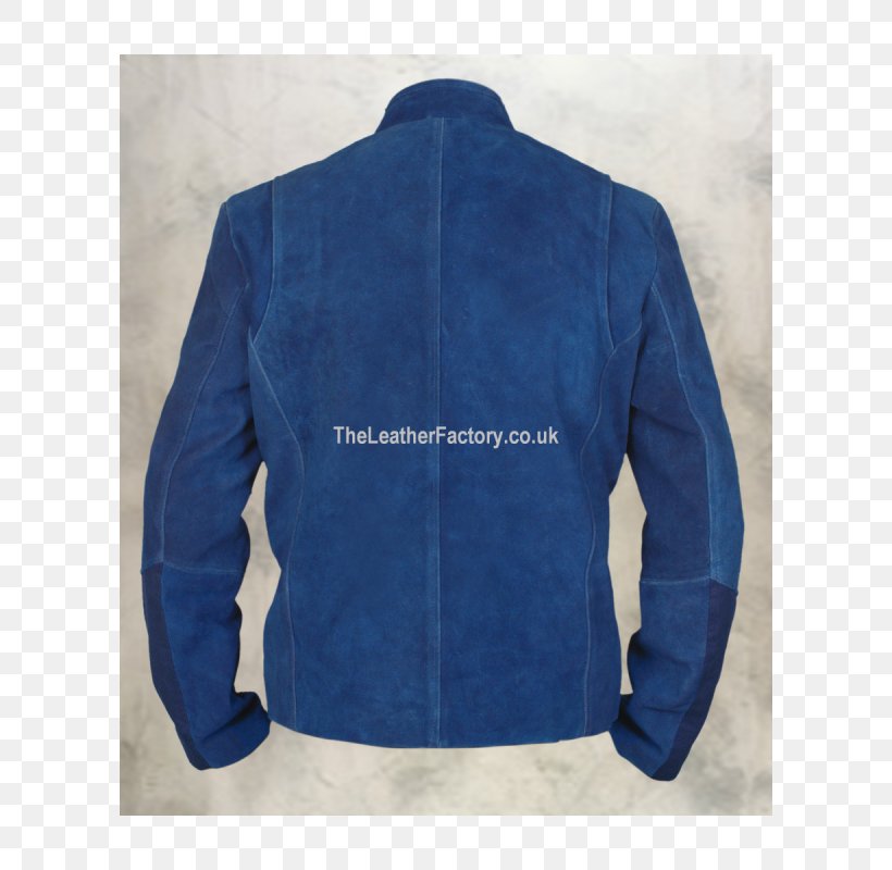 Hoodie T-shirt Leather Jacket Polar Fleece, PNG, 600x800px, Hoodie, Blue, Clothing, Coat, Cobalt Blue Download Free
