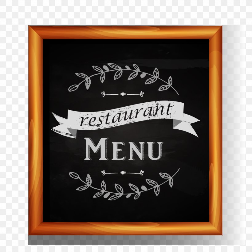 Menu Blackboard Restaurant Food, PNG, 1500x1500px, Menu, Blackboard, Brand, Calligraphy, Drawing Download Free