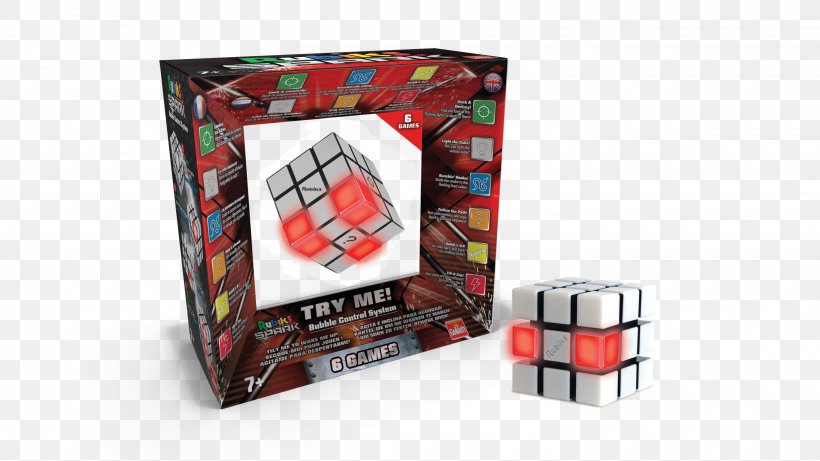 Rubik's Cube Goliath RubikS Spark Electronico Game Cubo Rubik's, PNG, 3000x1687px, Cube, Dji Spark, Game, Tartan, Toy Download Free