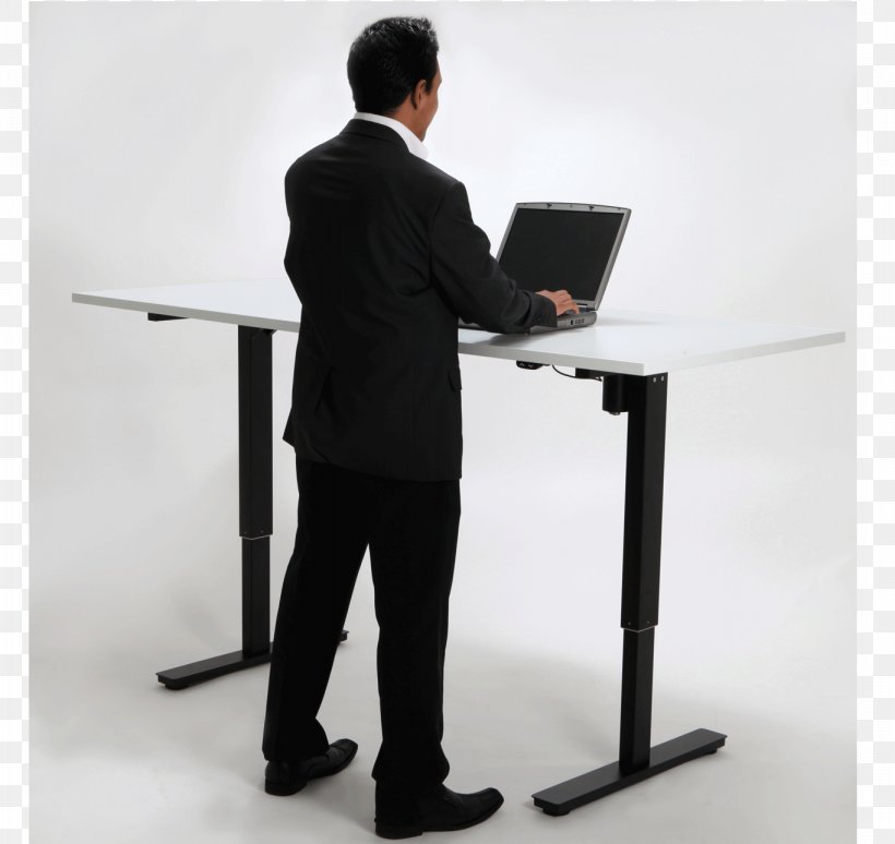 Sit-stand Desk Table Standing Desk, PNG, 1365x1290px, Desk, Business, Communication, Computer, Computer Desk Download Free