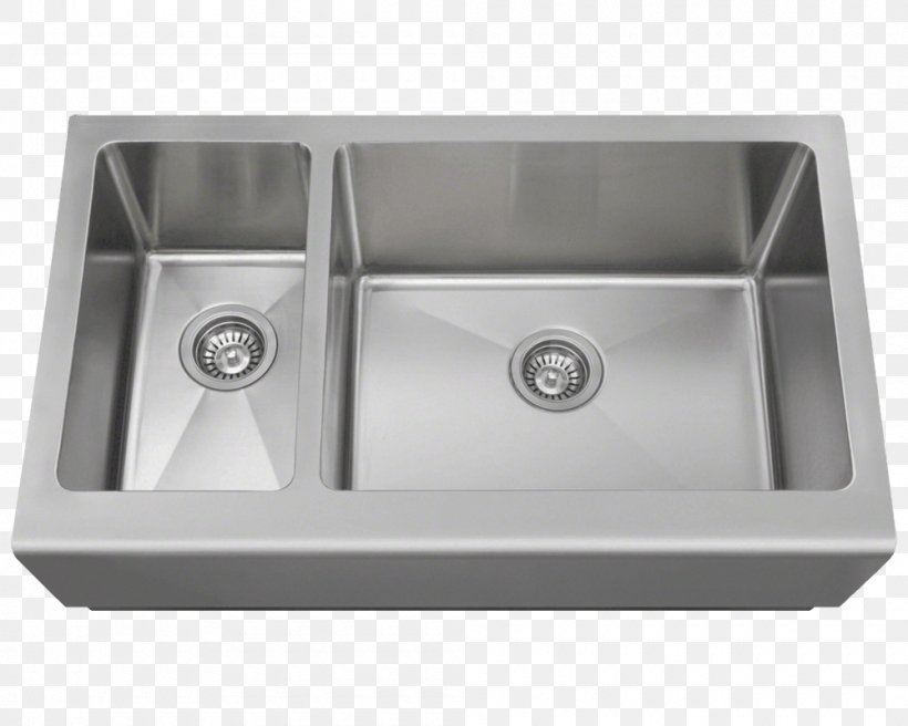 Kitchen Sink MR Direct Stainless Steel Farmhouse, PNG, 1000x800px, Sink, Bathroom, Bathroom Sink, Bowl Sink, Brushed Metal Download Free