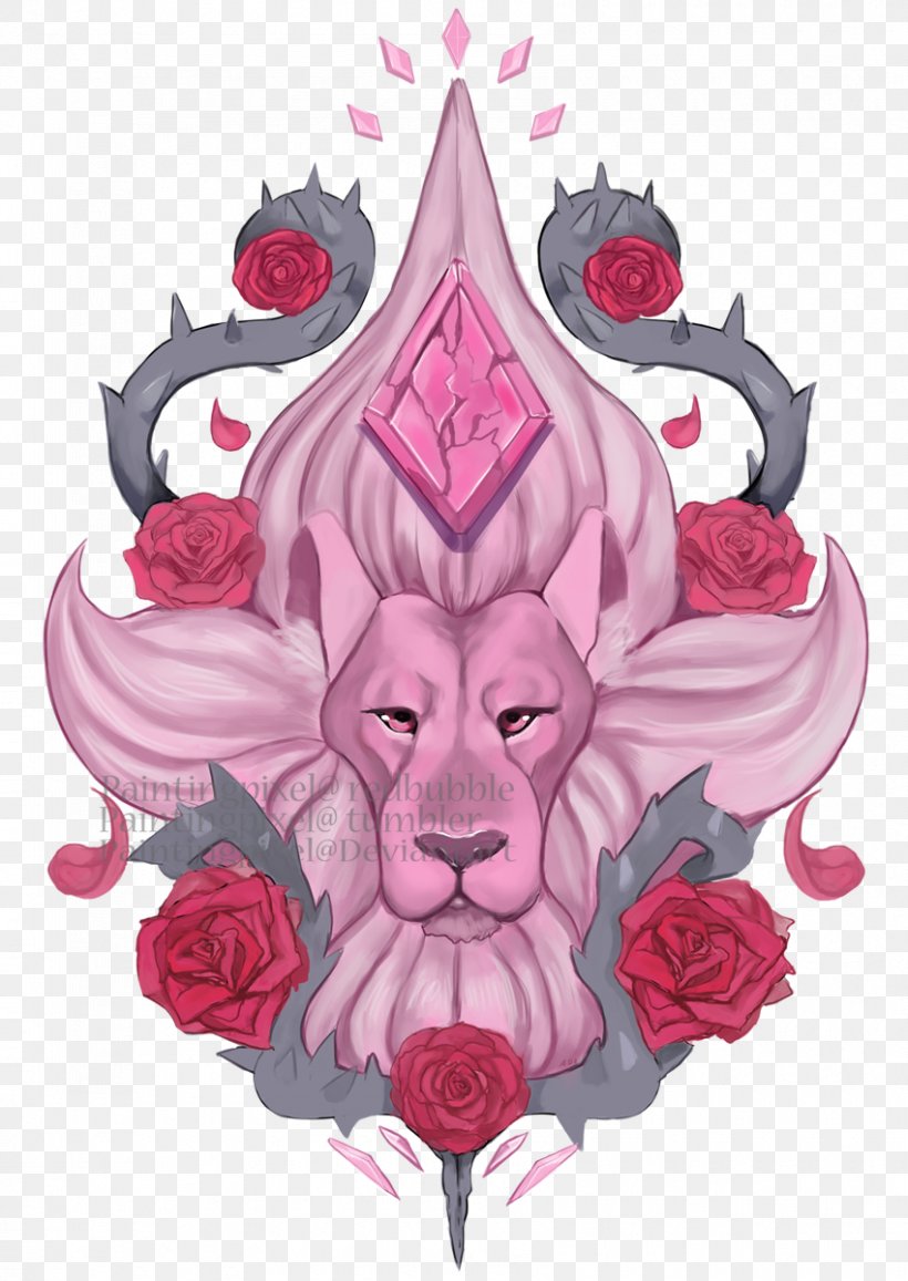 Rose Family Visual Arts Cartoon Pink M, PNG, 850x1200px, Rose Family, Art, Cartoon, Fictional Character, Flower Download Free