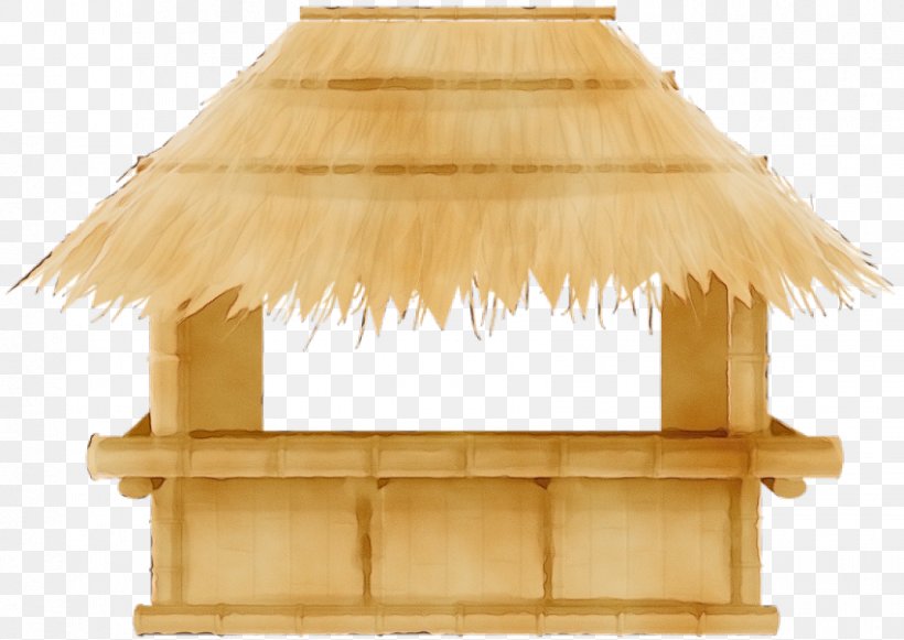 Wood Design Roof Table, PNG, 850x603px, Watercolor, Beige, Furniture, Hut, Lamp Download Free