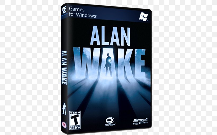 Alan Wake Xbox 360 Red Dead Redemption Video Game Microsoft Studios, PNG, 512x512px, Alan Wake, Achievement, Brand, Dvd, Electronic Device Download Free