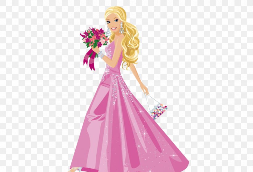 Barbie Doll Toy Dress Clothing, PNG, 880x600px, Barbie, Barbie As Rapunzel, Barbie Mariposa, Barbie The Diamond Castle, Clothing Download Free